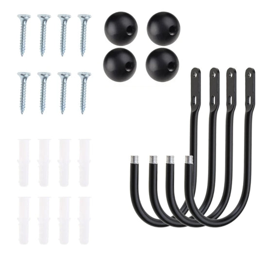 Curtain Holdback Hooks Wall Mounted Curtain Tieback Hook Decorative Window Curtain Holdbacks Drapes Curtain Holder DropShipping