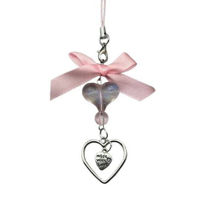 Stylish Phone Charm Bowknot Phone Chain Fashion Phone Pendant Decorative Accessory Suitable for Phone Keychain Bag