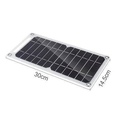 Sunpower Portable 5V 35WSolar Panel with USB Safe Stabilize Charger for Phone Power Bank Outdoor Camping Home RV Gift Use