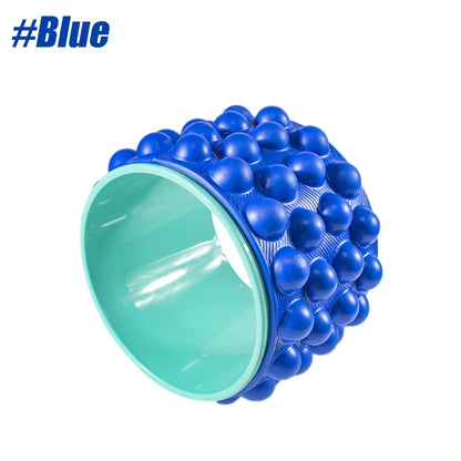 Back Roller Massager, Deep Tissue Massage Tools, Myofascial Release Trigger Point Yoga Wheel Foam Roller for Muscle Pain Relief