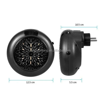 Home Plug In Cordless Space Heater Portable Electric Air Heater 2S Fast Heating Warm Fan Desktop for Winter Household Bathroom