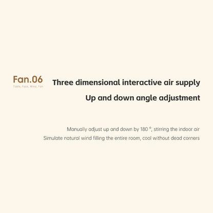 Electric Fan Portable Usb Charging Cycle Electric Fan Table Fan Digital Display 5-speed Desktop Small Fan Office Camping