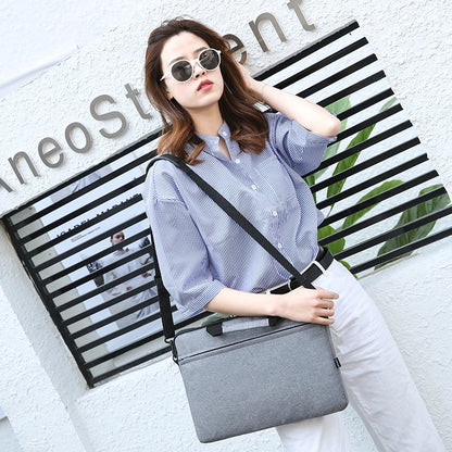 Laptop Bag, Men And Women With The Same Simple Shoulder Computer Bag, High-quality Handbag, 13-inch 14-inch 15-inch Optional
