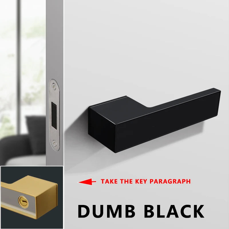 TOPKNORR Room Door Lock Indoor Magnetic Mute Ecological Door Lock Wooden Door Bedroom Toilet Household Door Lock Door Handle