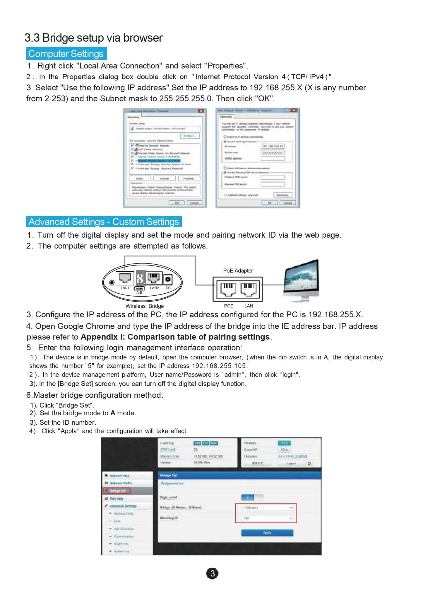 Huitenda Wireless WiFi Bridge 2.4GHz/5GHz Dual Band WiFi Extender Repeater Network Bridge Router 500m-5km Long Range Coverage