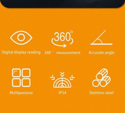 Multi functional digital angle ruler-High precision universal level and multi-purpose electronic measuring ruler