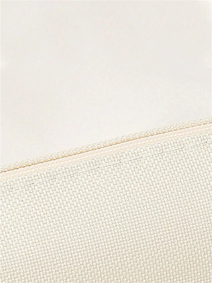 Simple Pencil Case School Supplies Pencil Cases Estuche Escolar Solid Color School Stationery Kalemlik Trousse Pencil Pouch-LJX