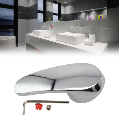 Kitchen/Bathroom Showers Mixer Tap Handle Faucet Head Handle Mirror Polished Basin Single Thermostats Bathtubs