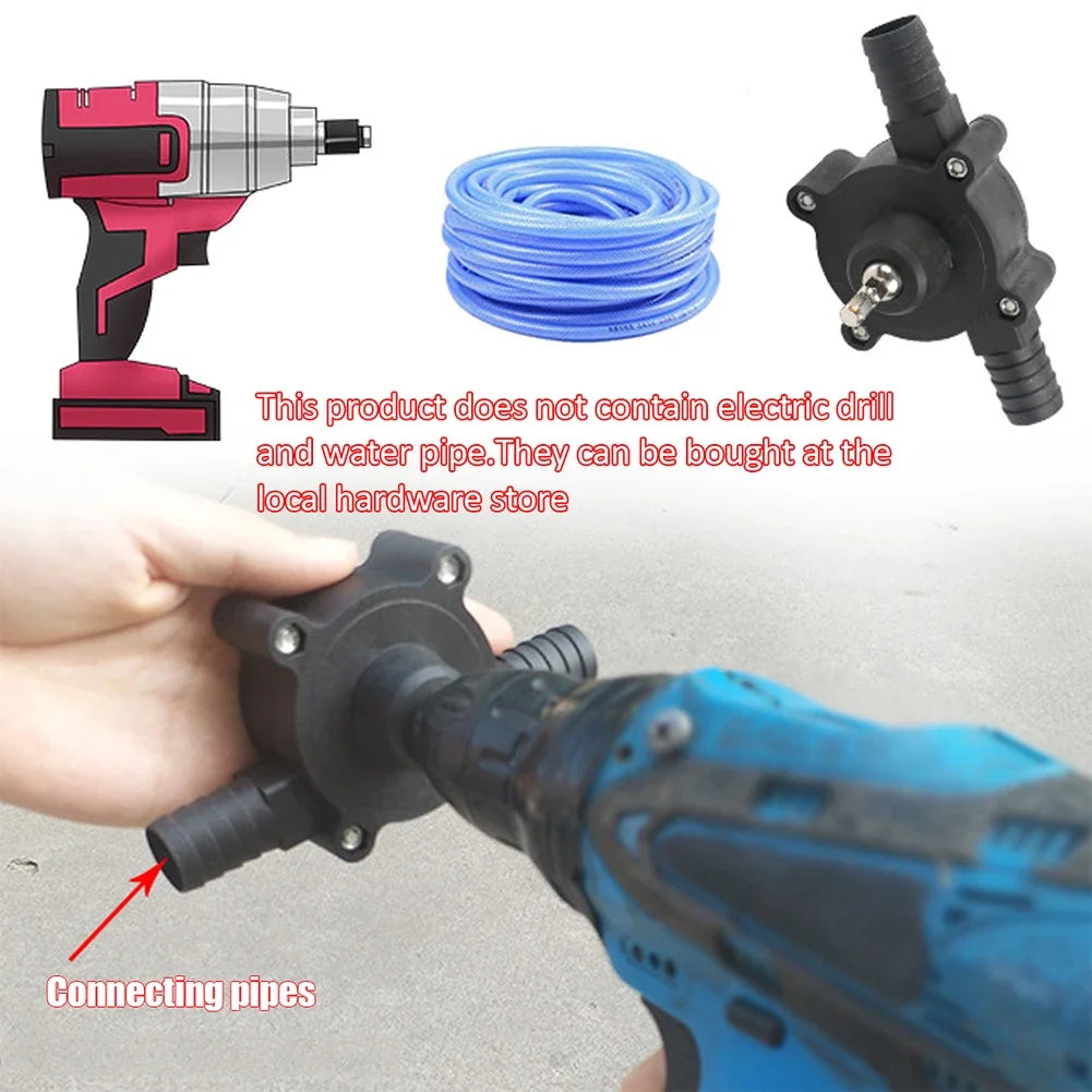 Household Water Pump Cordless Electric Screwdriver Hand Drill Self Priming Pump Elements Personal Car Part Ornaments