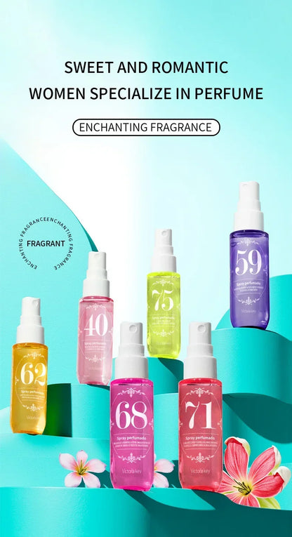 Body fragrance spray Fresh air Scent Long Fruity Non-irritating Portable Liquid Perfume Moisturizes Skin For Men And Women 90ml