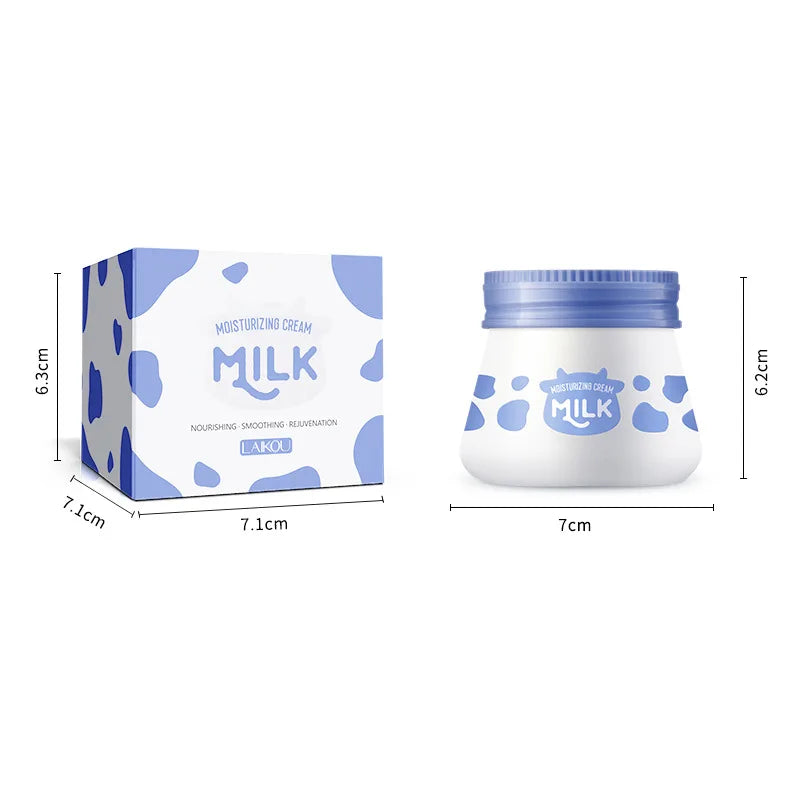 LAIKOU Milk Face Carem  Moisturizing Nourish Creams Beauty Aintenance Face Skin Care  Cosmetics ﻿55g
