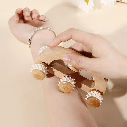 Back Massager Rollers, Multi-Functional Back Roller, Neck Massager, Eases Muscle Tension and Supports Skin Health, Muscle Roller