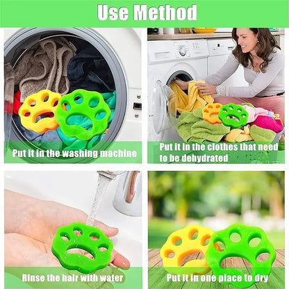 Pet Hair Remover for Laundry, Lint Catcher,  for Washing Machine, Reusable