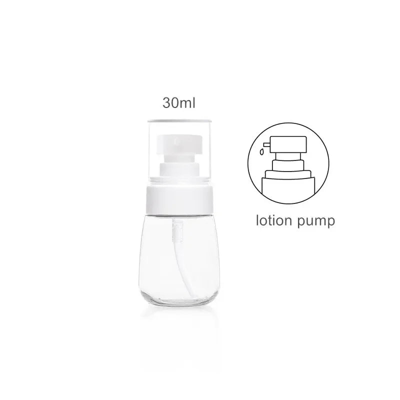30ml 60ml 100ml UPG Fine Mist Spray Bottle Plastic Bottl Lotion Pump Travel Perfume Water Bottles Refill