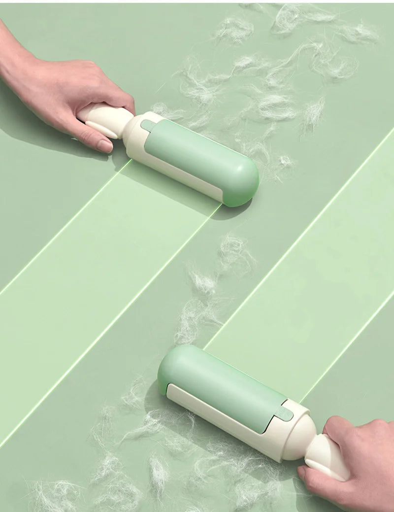 Pet Hair Remover Reusable Pet Lint Roller Brush Multi-purpose Sofa Clothes Hair Sticker Roller Sticker Lint Remover