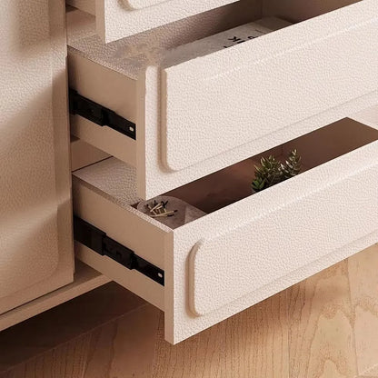 Trendy Floor Standing Living Room Decoration Cabinets Simple Modern Accent Cabinet Storage House Container Vitrina Furniture