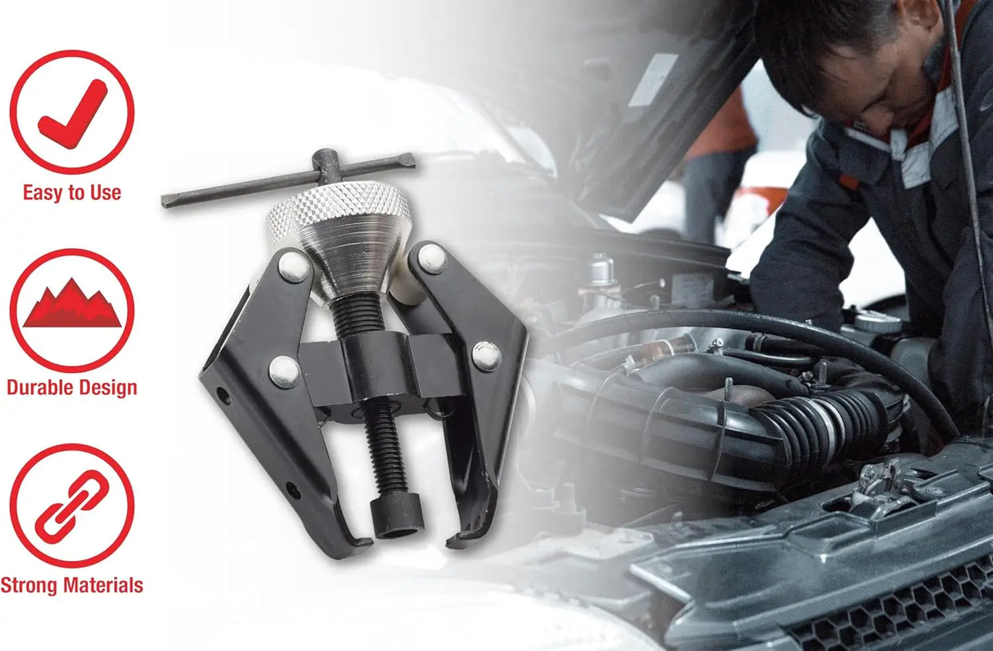 1-4Pcs Car Wiper Arm Puller Bearing Puller Windshield Wiper Arm Remover Puller Roller Extractor Car Repair Tool Parts