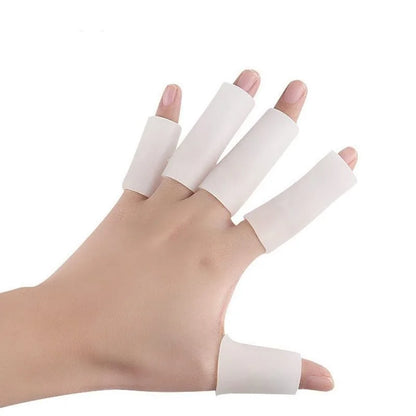 Silicone Toe Protector Cover Anti-Friction Foot Care Tool Fibre Finger Separator Spacer Tube Pain Relief Wear Pads Care Pedicure
