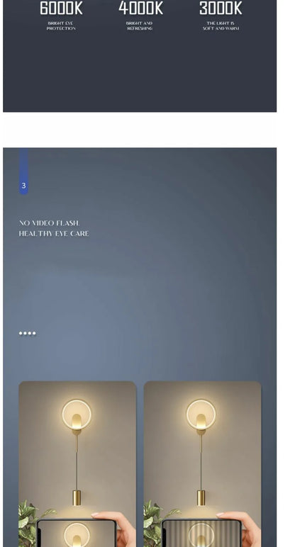 Modern LED Wall Lamp Minimalist Led Light Bedroom Bedside Wall Sconces Living Room Home Indoor Lighting Decorative Lamps