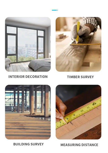 wintape digital display laser distance meter laser tape measure three-in-one intelligent digital measuring ruler