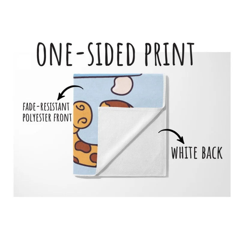 Personalized Beach Towel With Logo Quick-Drying Bath Towels Custom Team Sport Company Logo Towels With Your Own Design Logo