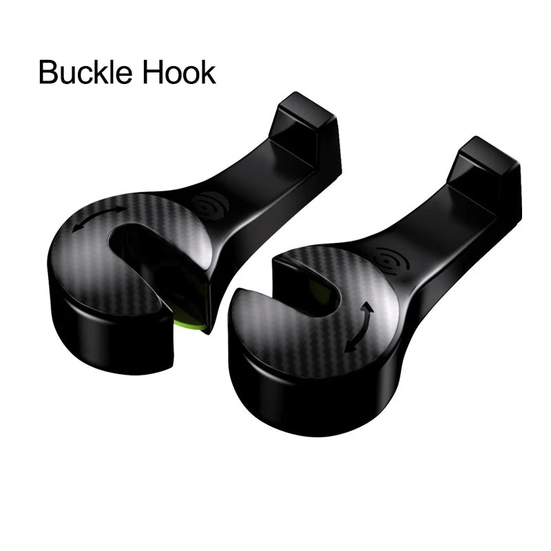 Car Seat Back Hook Headrest Hidden Mount Auto Vehicle Back Seat Organizer Car Accessories Hanging Hooks Storage Hanger Universal