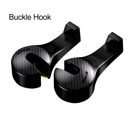 Car Seat Back Hook Headrest Hidden Mount Auto Vehicle Back Seat Organizer Car Accessories Hanging Hooks Storage Hanger Universal