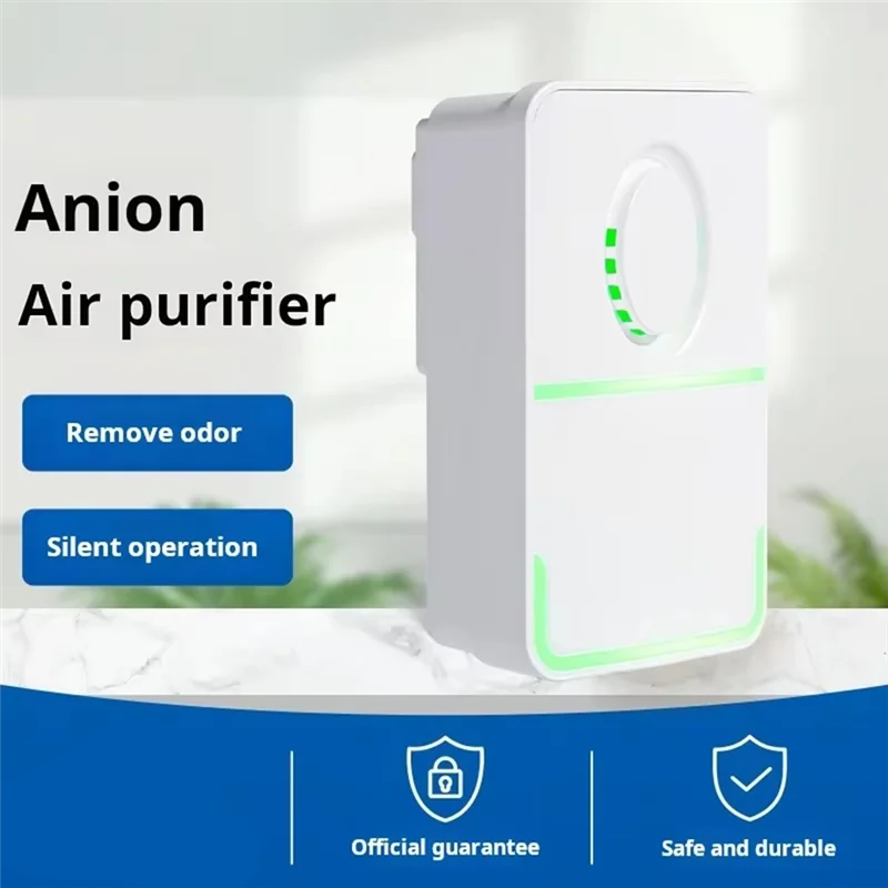 Hot Selling Negative  Air Purifier For Home, Bathroom Odor & Pet Deodorizer, Efficient Methanol Smell Removal, Compact Cleane