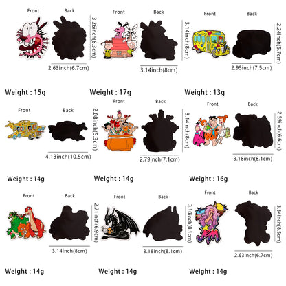 Funny Cartoon Animals Fridge Magnet Dragon Cabinet Door Decoration Practical personalize Display Fashion Magnet Sticker Gifts