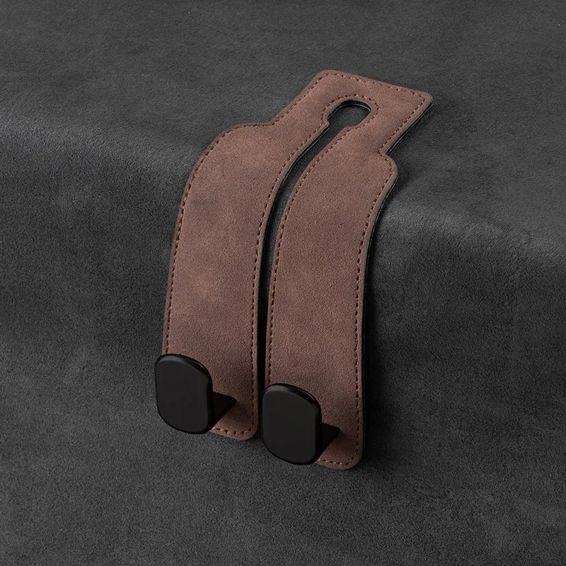 2 in 1 Car Hook For Car Rear Seat Back Hooks Headrest Hanger Clip Universal Double Hooks Holder Storage Car Interior Accessories