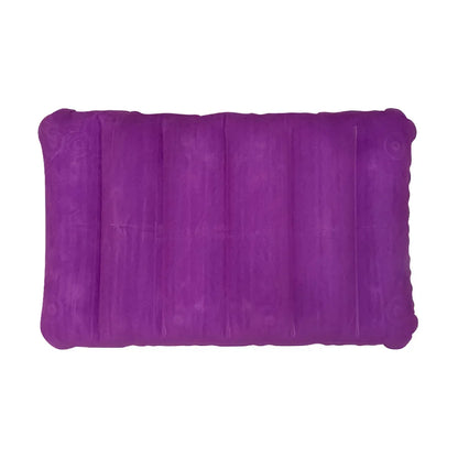 Inflatable Travel Pillow Ultra-Lightweight Compact for Airplane/Car/Office - Neck Support & Portable