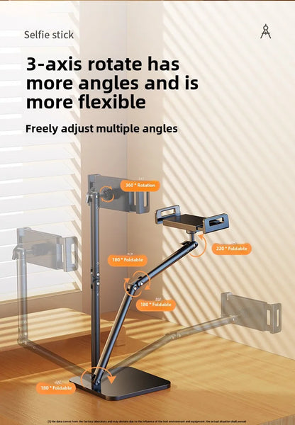 Tablet Stand For Ipad, Adjustable Tablet Holder, For Compatible 4-13in Ipad,surface, Kindle,tablets,portable Monitors And More