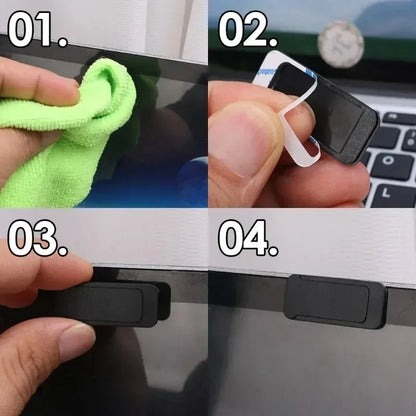 1-10PCS Webcam Cover Laptop Camera Cover Slide For iPhone iPad MacBook Pro Ultra Thin Camera Mobile Phone Lenses Privacy Sticker