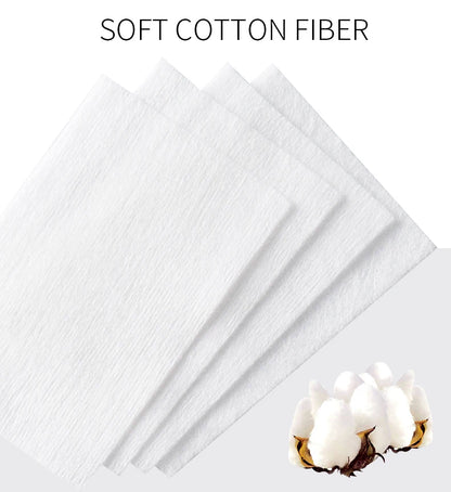 450pcs Lint-Free Nail Polish Remover Wipes Cotton Wipes Manicure Cleaner UV Gel Nail Polish Removal Pads Papers Cleansing Tools