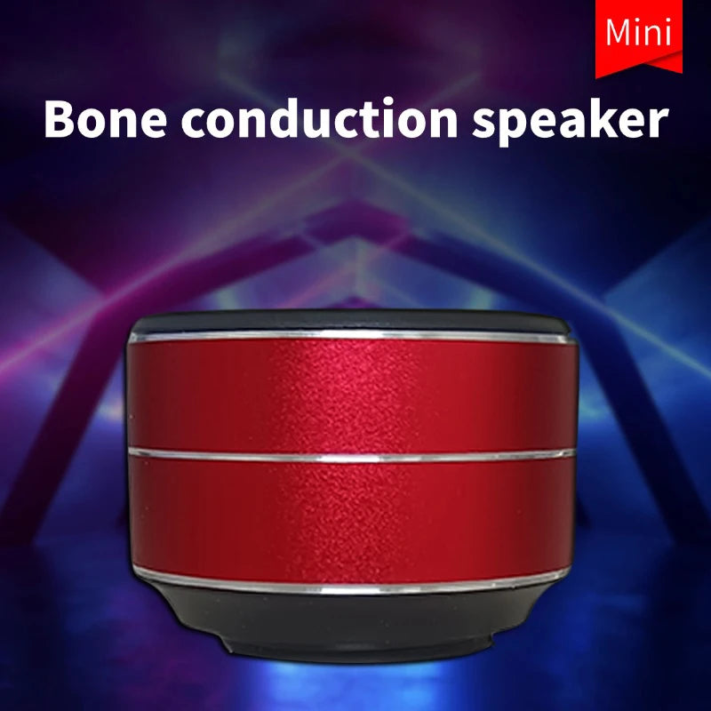 Mini Bone Conduction SpeakerTWS Wireless Bluetooth Speakers Portable Metal Speaker