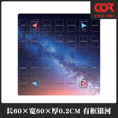 Yu-Gi-Oh! Play Mat Anime Yugioh Double Board Game Duel Plate Rubber Board Table Games Card Mat Mouse Pad Trading Card Game Mat