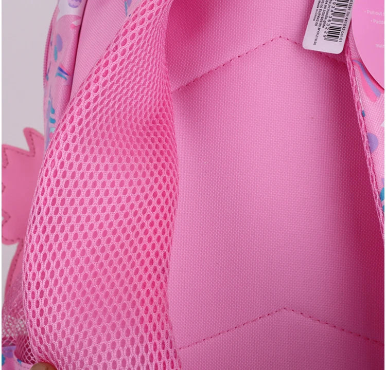 Australian Smiggle Backpack Pink And White Unicorn Student Stationery Backpack Lunch Bag Water Cup Student Gift