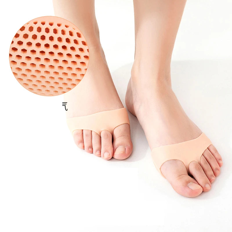 1 Pair Silicone Rubber Gel Socks Anti Cracking Liner Heel Socks Elastic Silicon Moisturizing Foot Skin Care Heel Foot Protection