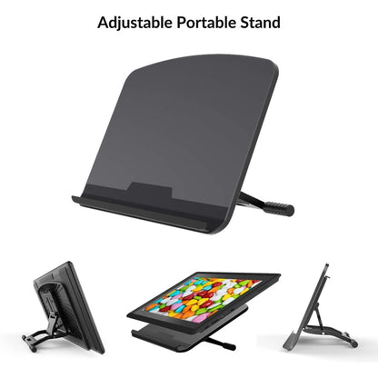 Drawing Tablet Stand Digital Graphic Tablet Holder Laptop Stand with 15°-85° Adjustable Angles for 4.7 inch Tablet