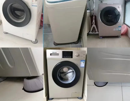 4Pcs Anti Vibration Feet Pads Waterproof Legs Slipstop Silent Skid Raiser Mat Washing Machine Support Dampers Stand Furniture