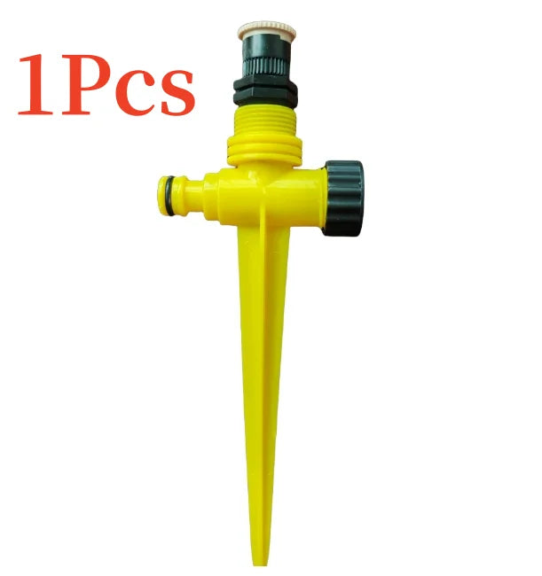 Garden Sprinkler 360° Rotation Irrigation Watering System Agriculture Ground Automatic Tube Adjustable Plug Buried Atomization