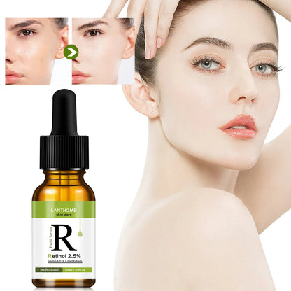 Retinol Aging Removes Wrinkles Serum Pore Shrinking Serum Whitening Moisturizing Serum Pigment Spots Remove Face Firming Oil