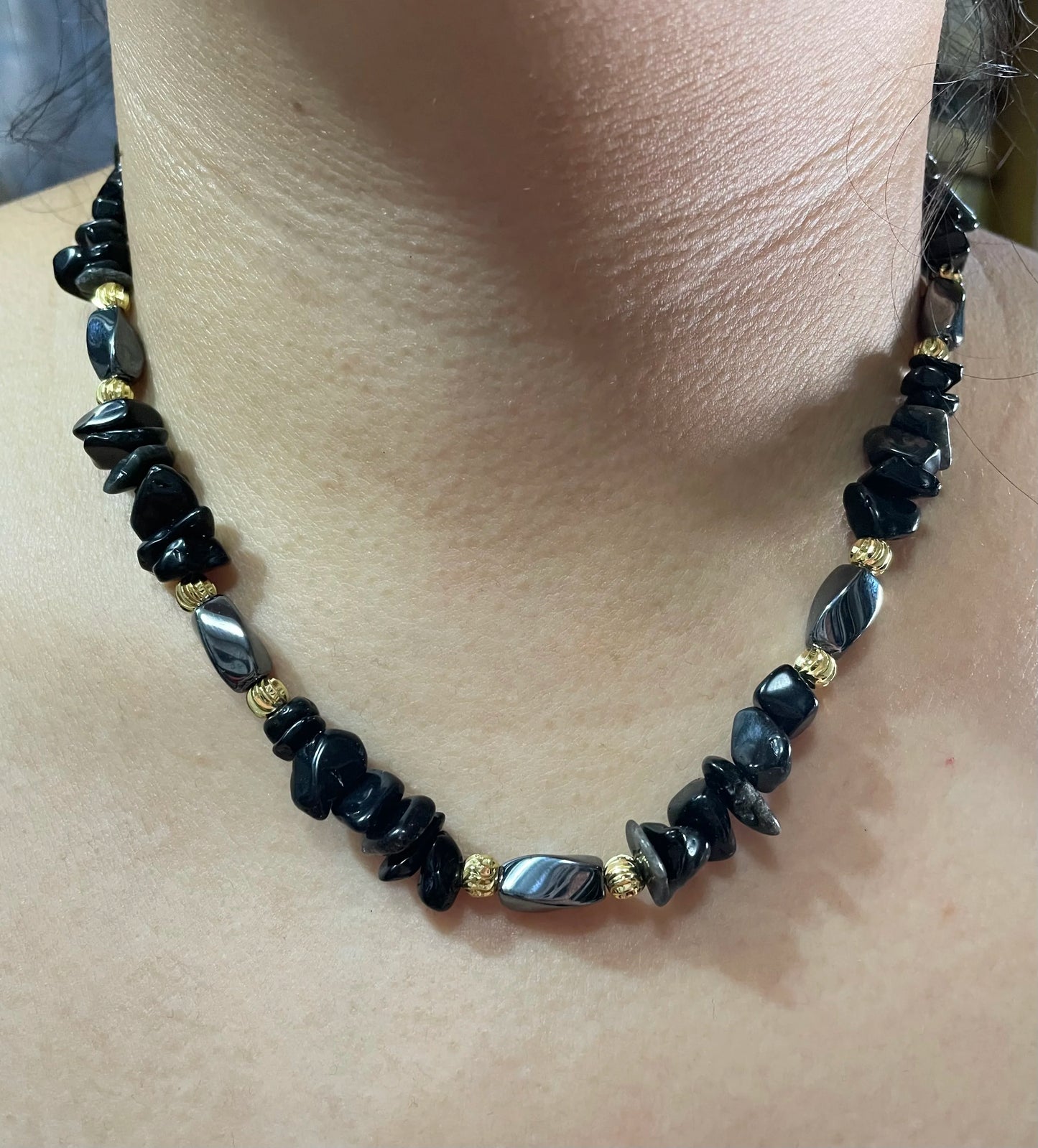 Unique design Pearl women's handmade pink colorful irregular gravel face necklace popular gift banquet party trendy charm.