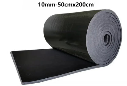 Self-adhesive Rubber Foam Roll Versatile Soundproofing Insulation Easy-Cut for DIY Ideal for Roofs Cars Noise Insulation Mats