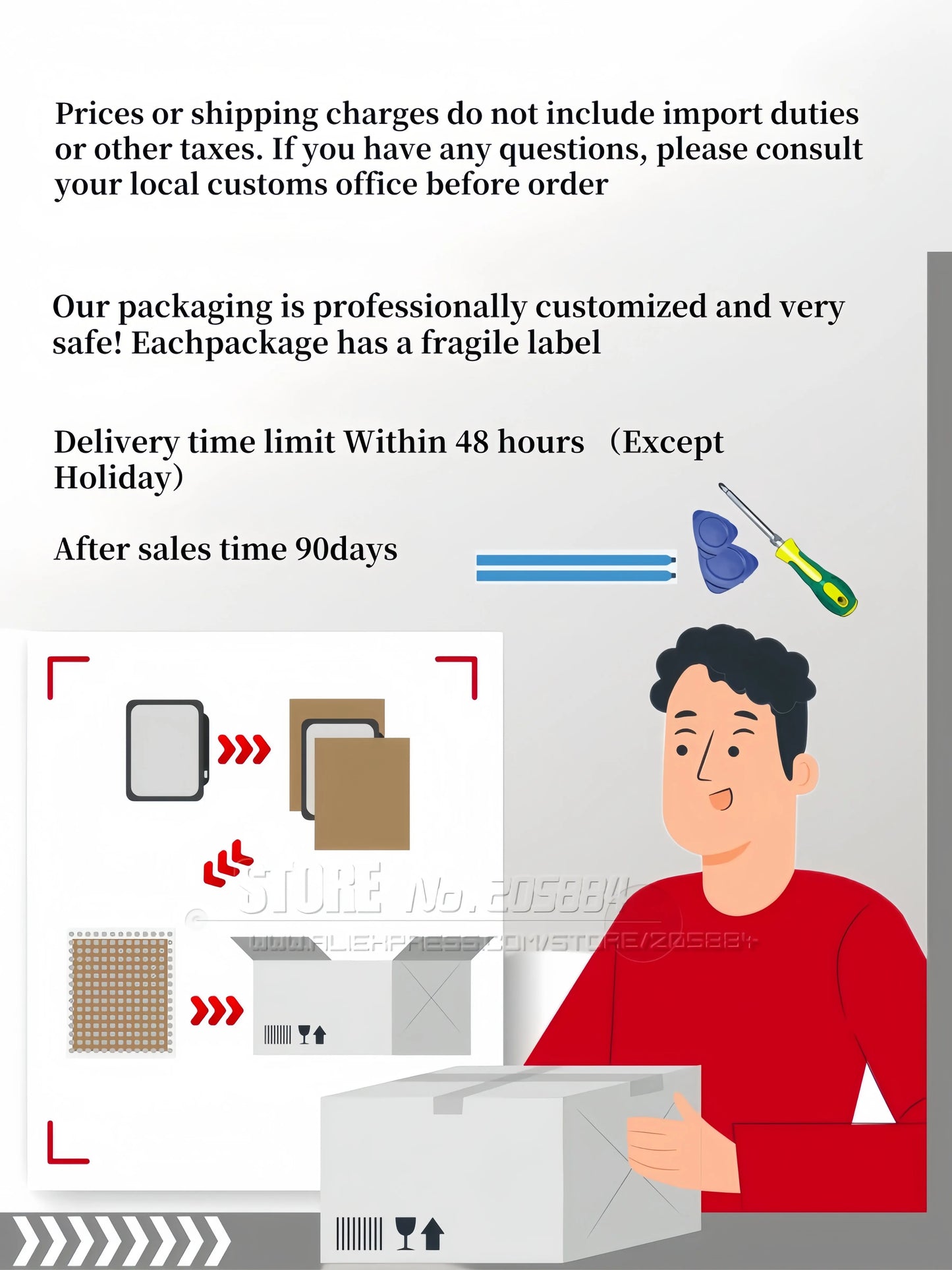 13.3-inch laptop screen For Dell Latitude 7300 7310 7320 7330 7340 7350 7370 7380 7390  Non-touch screen