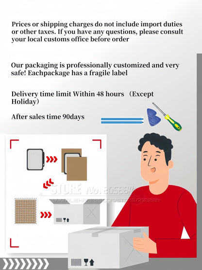 13.3-inch laptop screen For Dell Latitude 7300 7310 7320 7330 7340 7350 7370 7380 7390  Non-touch screen