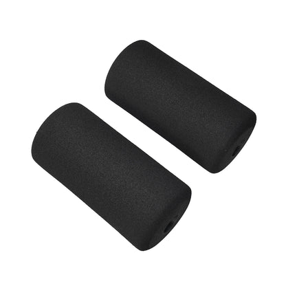 2Pcs Foot Foam Pads Rollers Replacement For Leg Extension For Weight Bench For Gym Exercise Machines Foot Foam Pads