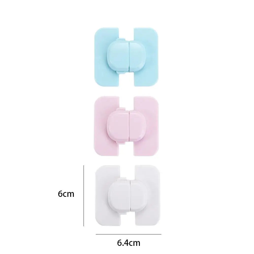 Child ABS Cabinet Closet Fridge Freezer Door Fridge Freezer Lock Kids Safety Lock Protection Baby Anti-Clip Hand