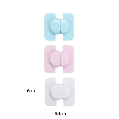 Child ABS Cabinet Closet Fridge Freezer Door Fridge Freezer Lock Kids Safety Lock Protection Baby Anti-Clip Hand
