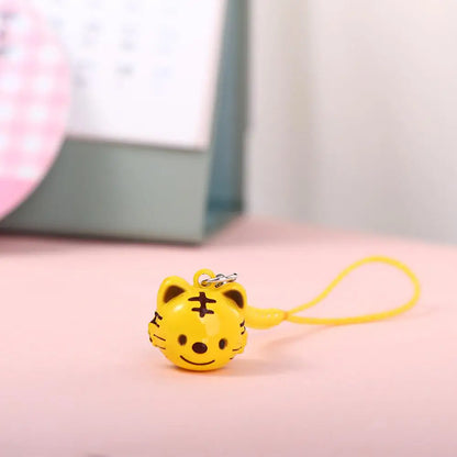for Phone Cartoon Bell Pendant DIY Keychain Bear Bunny Phone Dolls Phone Lanyard Phone Bell Straps Mobile Phone Straps